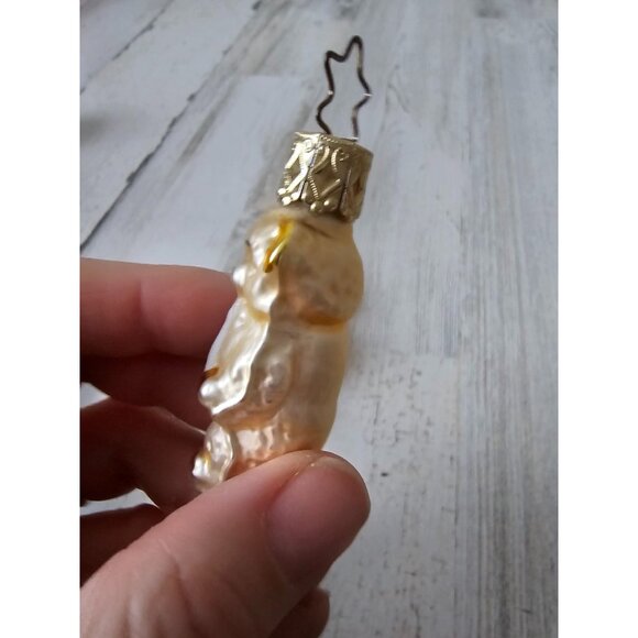 Inge glas bear ornament glass set vintage gold - Picture 5 of 10